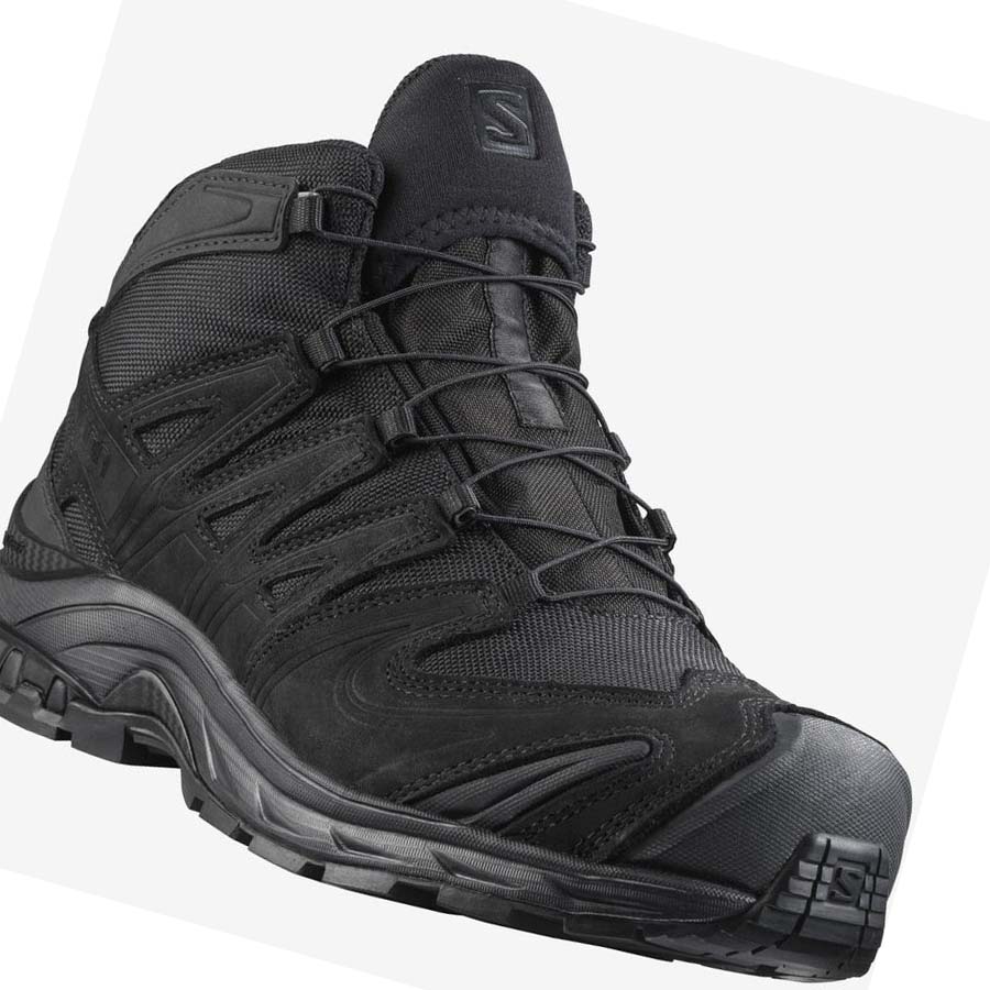 Salomon XA FORCES MID GORE-TEX EN Csizma Férfi Fekete | HU 2272ZUT